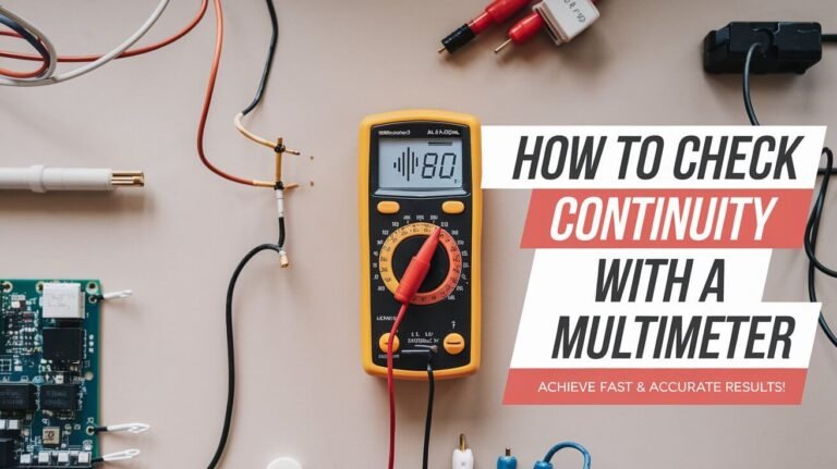 How To Check Continuity With A Multimeter