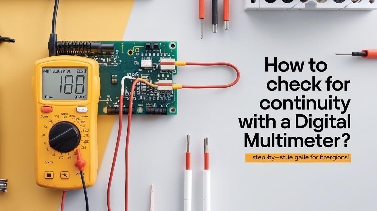 How To Check For Continuity With A Digital Multimeter