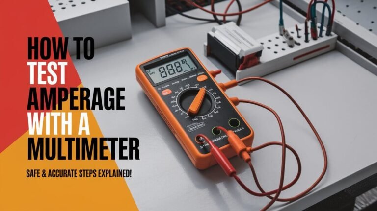 How To Test Amperage Using Multimeter