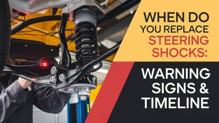 When Do You Replace Steering Shocks