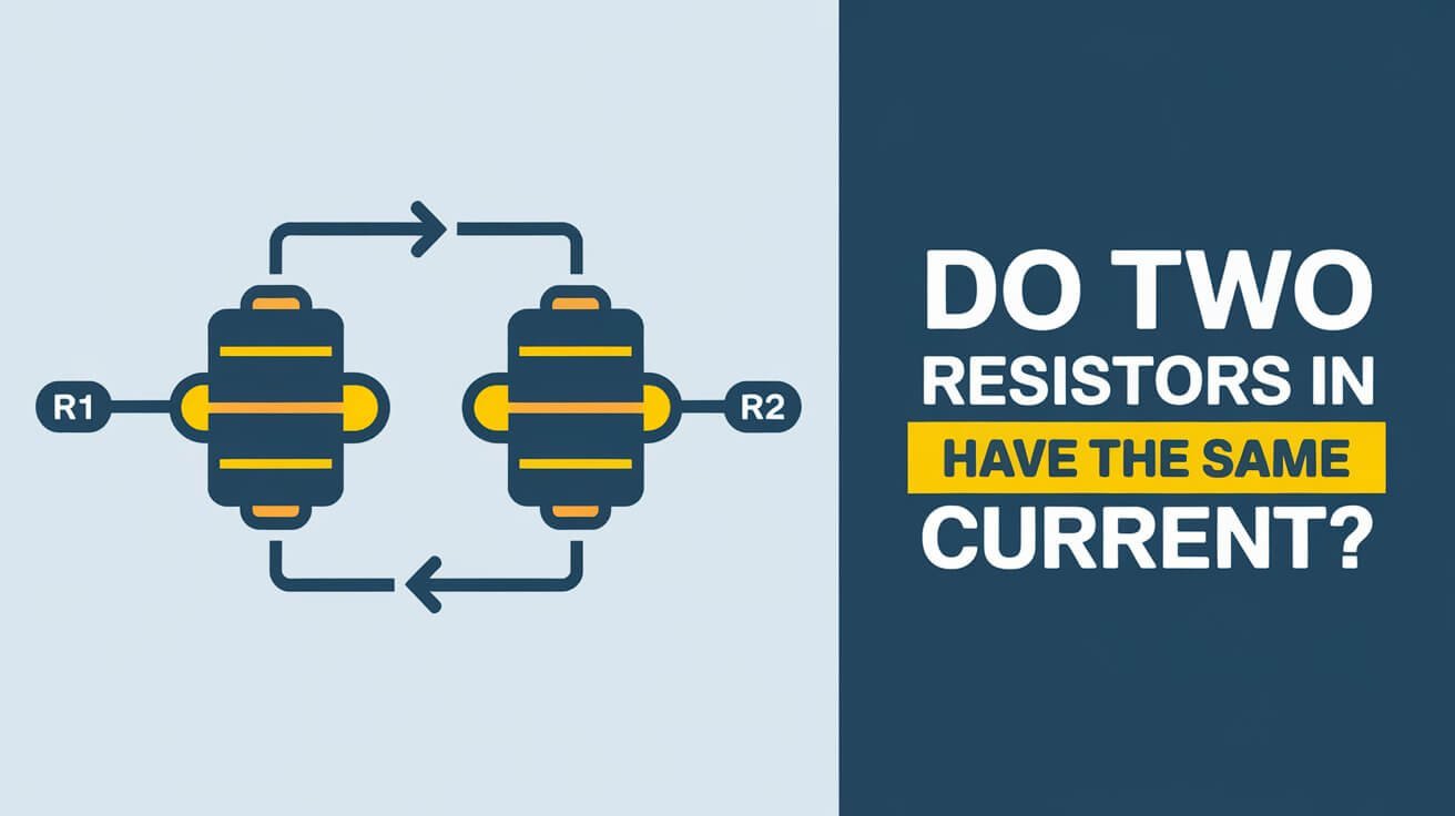 Do Two Resistors In Series Have The Same Current