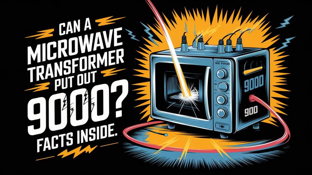 Can A Microwave Transformer Put Out 9000