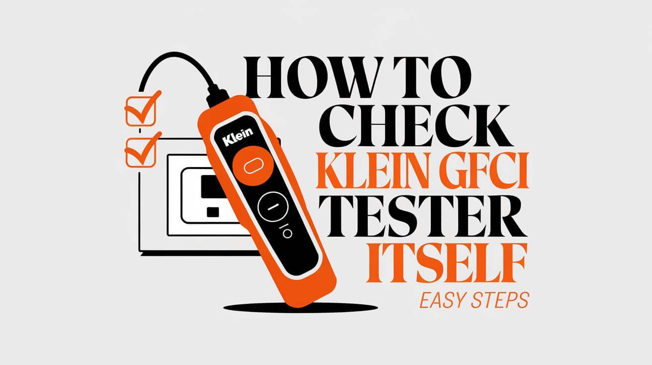 How Check Klein Gfci Tester Itself