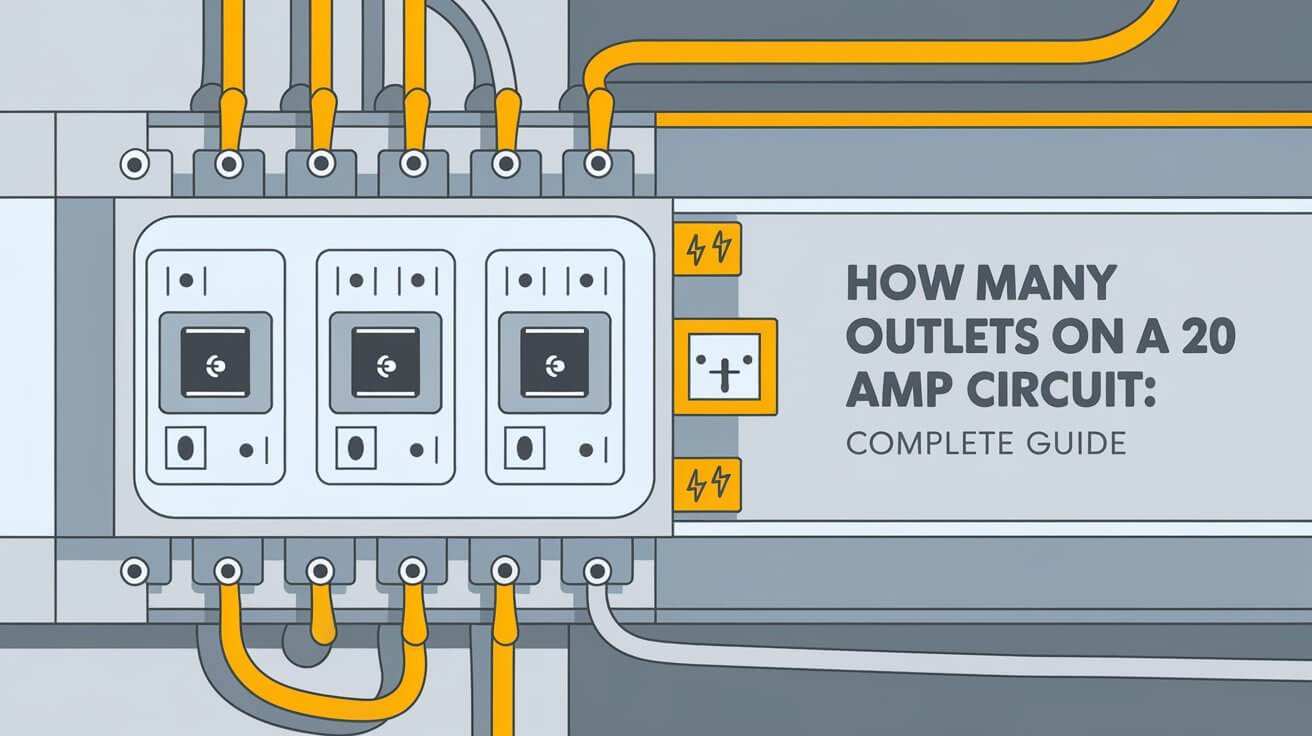 How Many Outlets On A 20 Amp Circuit