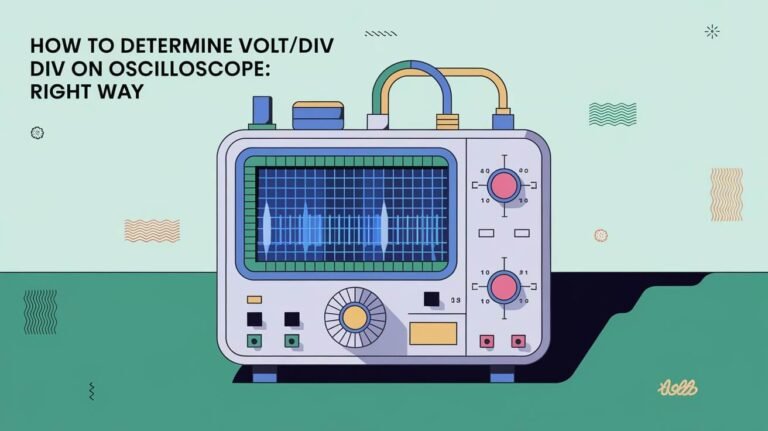 How To Determine Volt/Div On Oscilloscope