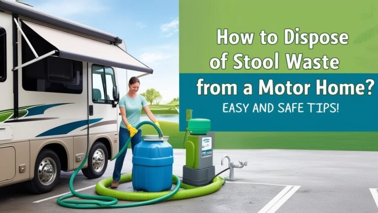 How To Dispose Of Stool Waste From A Motor Home